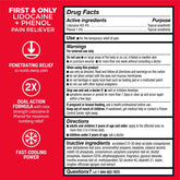 Absorbine Jr. PRO Maximum Strength Lidocaine Roll-on, Fast Nerve & Muscle Pain Relief